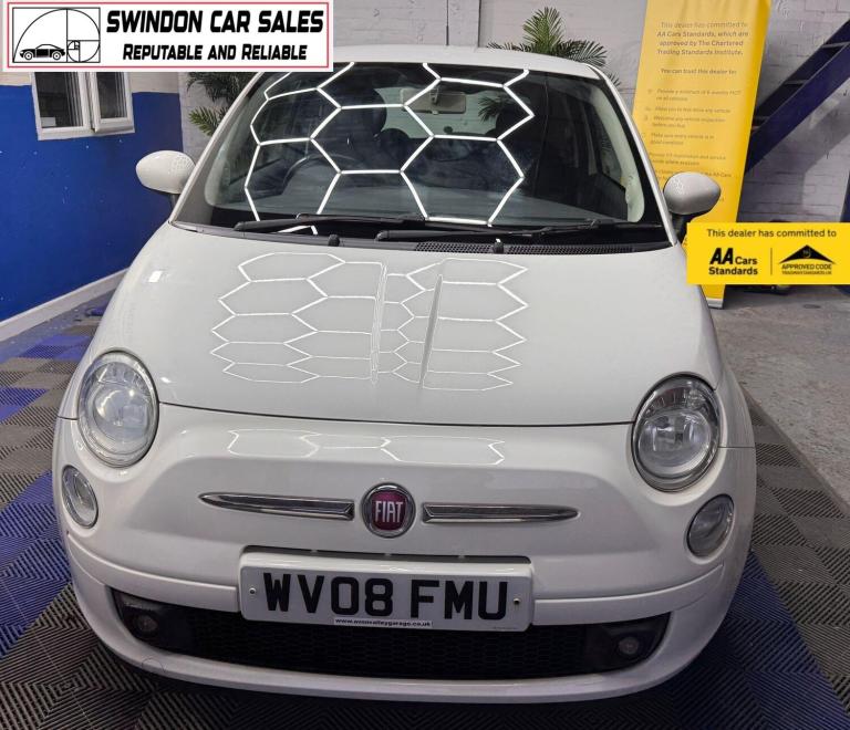 2008 Fiat 500 1.2 Sport 3dr HATCHBACK PETROL Manual