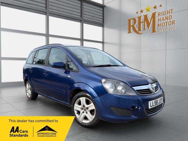 2008 Vauxhall Zafira 1.9 CDTi Exclusiv MPV 5dr Diesel Auto Euro 4 (120 ps) MPV Diesel Automatic