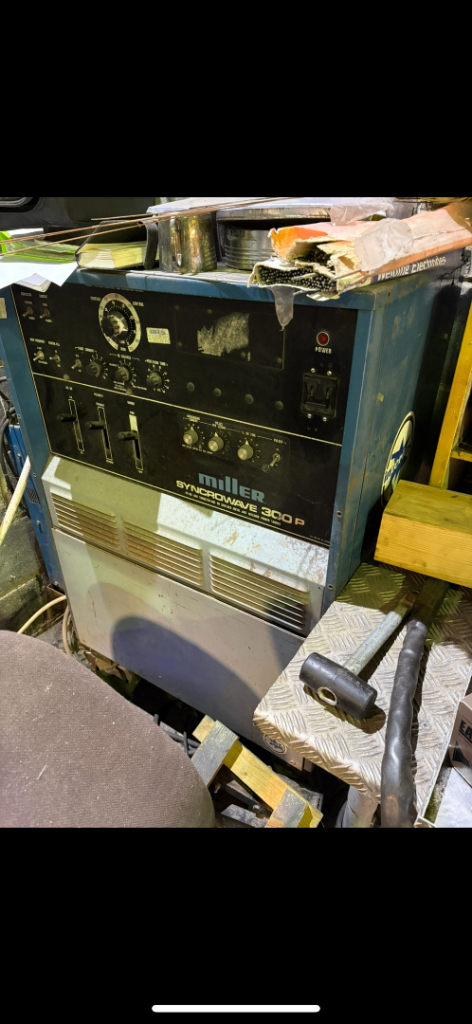Miller Syncrowave 300P TIG Welder - Aluminium Ready