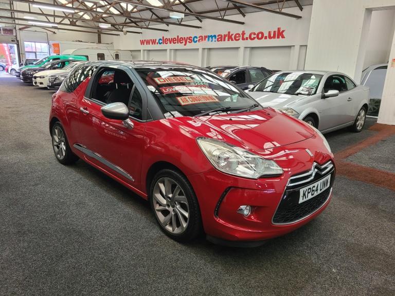 2014 Citroen DS3 1.6 e-HDi Diesel Airdream DStyle Plus 3-Door Hatchback Diesel Manual