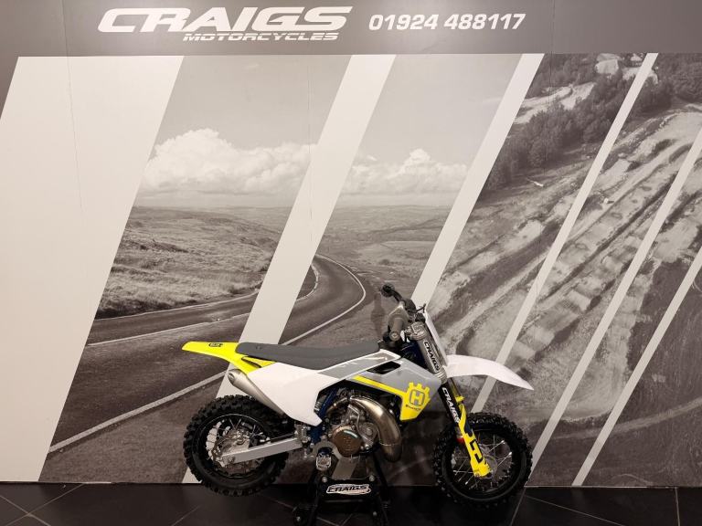 Husqvarna TC 50 MINI 2023 JUNIOR MX BIKE AT CRAIGS MOTORCYCLES 