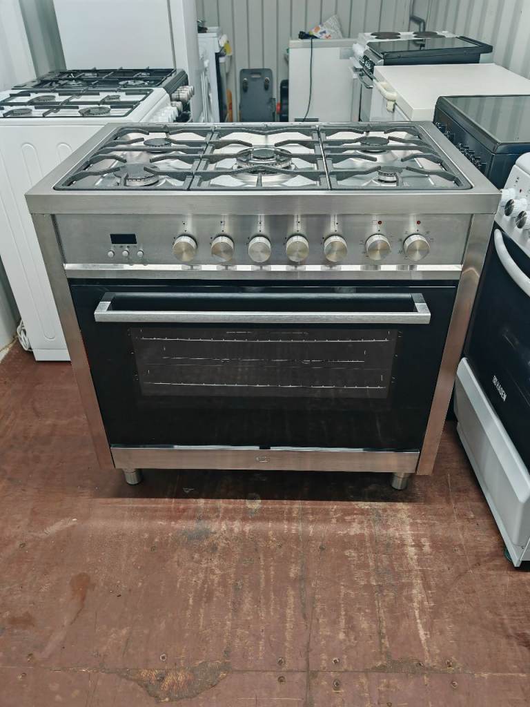 Bush dual fuel range cooker 