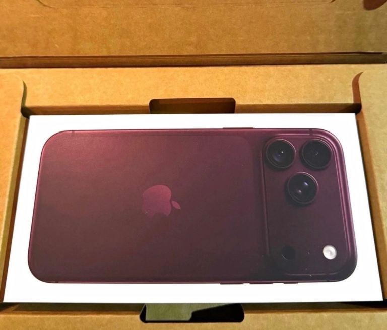 Apple iPhone 18 Pro Max 1TB - Burgundy, Brand New Sealed