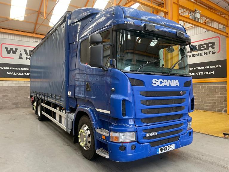 SCANIA R440 EURO 5 26 TONNE 6X2 CURTAINSIDER – 2012 – MF61 DFO