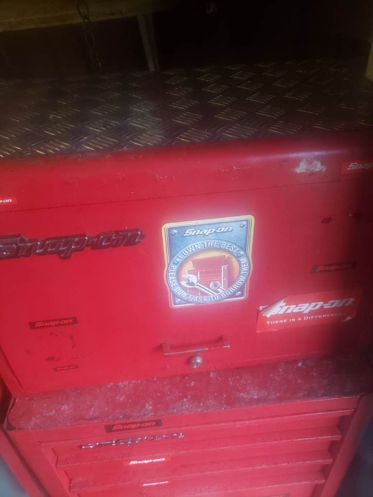 Snap on tool box (top only) and quality tools for sale
