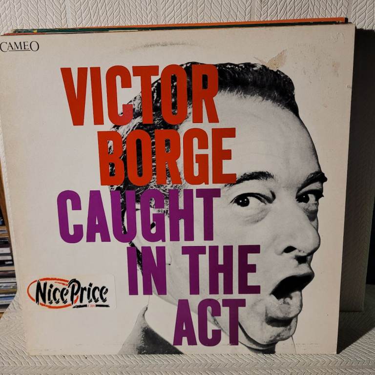 Victor Borge "Caught in the Act" Vinyl Record Album -  R2/4