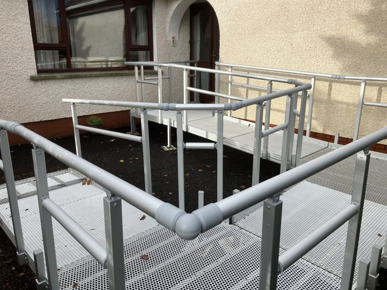 image for Movable aluminium disability ramp