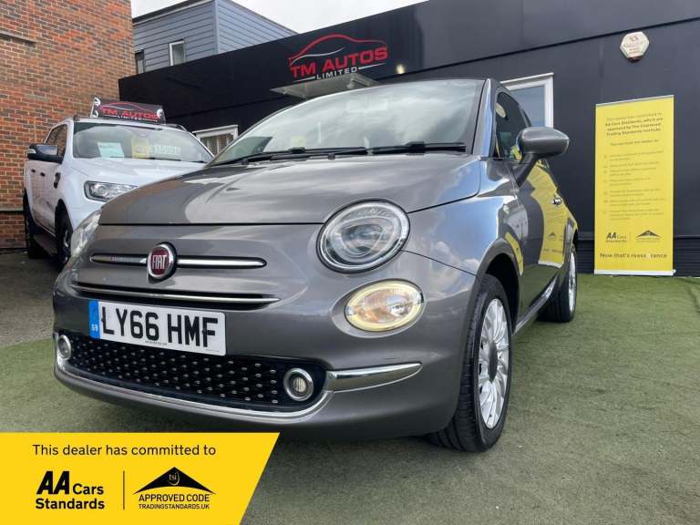 2016 Fiat 500 1.2 Lounge Euro 6 (s/s) 3dr Petrol