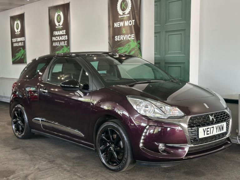 2017 DS Automobiles DS 3 1.2 PureTech Elegance 2dr CONVERTIBLE Petrol Manual