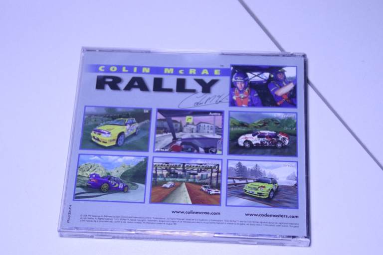 Rally car game Colin McRae