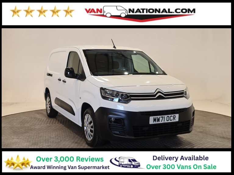 2021 Citroen Berlingo 1.5 BLUEHDI 850 XL PRO 100 BHP LWB COMBI VAN Crew Van Diesel Manual