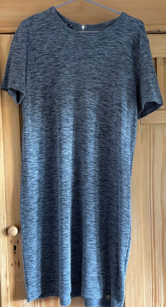 Grey Superdry Short Sleeve Dress 