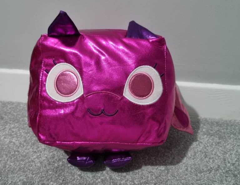 Pink Pet Simulator X Cat Plush – As new