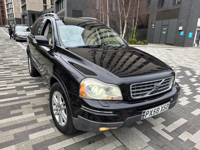 2008 VOLVO XC90 SE LUX D5 AWD GEARTRONIC AUTO 2.4 DIESEL BLACK 7 SEATER 5dr 