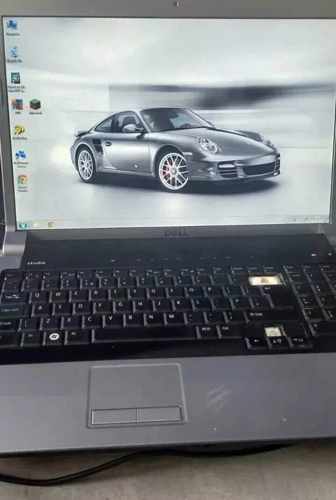 DELL STUDIO 1735 LAPTOP 17" CPU INTEL 2.00GHz 500GB HDD 6GB RAM WIFI WEBCAM DVD