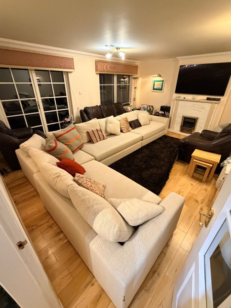 Dwell Modular Fabric Corner Sofa. - Great Condition 