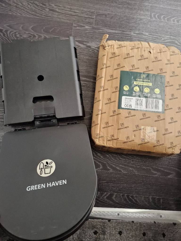 Green Haven Foldable Camping Toilet 