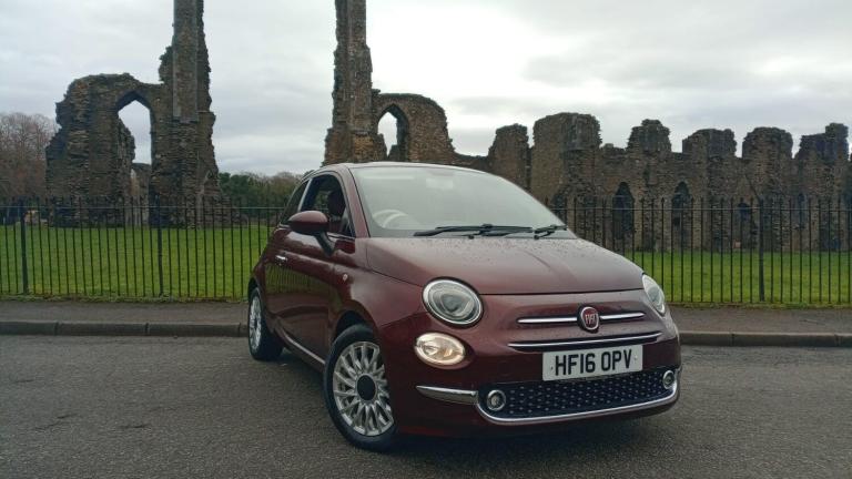 2016 Fiat 500 0.9 TwinAir 105 Lounge 3dr *PAN ROOF* £20 TAX HATCHBACK Petrol Manual