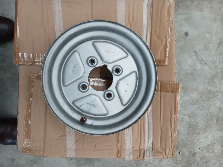 Boat trailer rim.