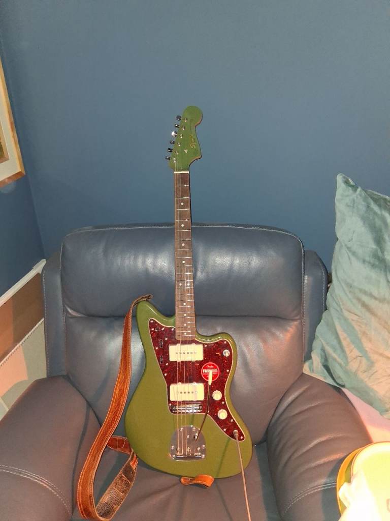 Squier Jazzmaster FSR (limited special run) ltd ed colour MINT