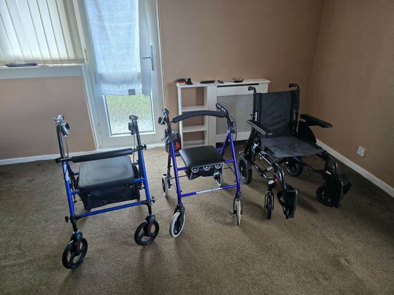 Walker and Wheelchair