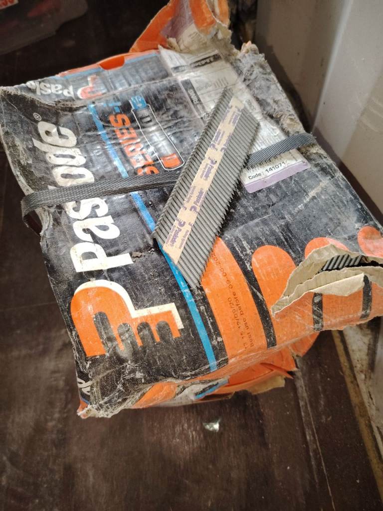 Paslode Impulse Nails - Orange, Good Condition