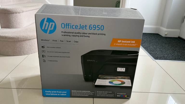 HP OfficeJet 6950 All-in-One Inkjet Printer