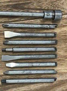 Snap on chisel set