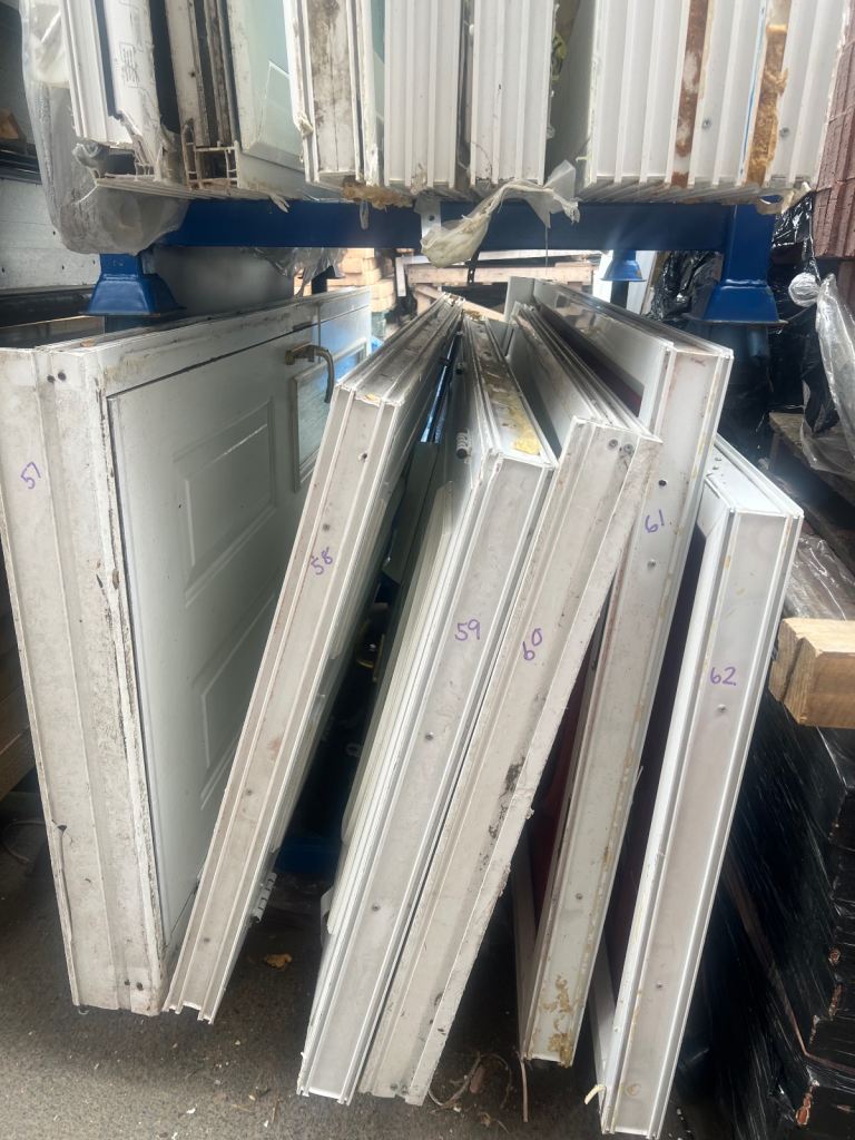 UPVC ONLY FRONT/BACK DOORS & FRAMES; CONSERVATORY, MAN-CAVE, OFFICE 