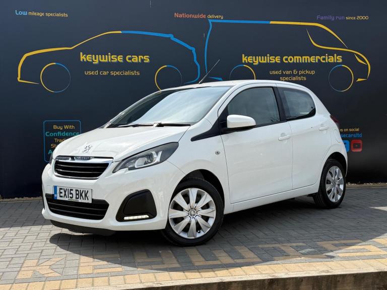2015 Peugeot 108 1.0 Active 5dr HATCHBACK PETROL Manual