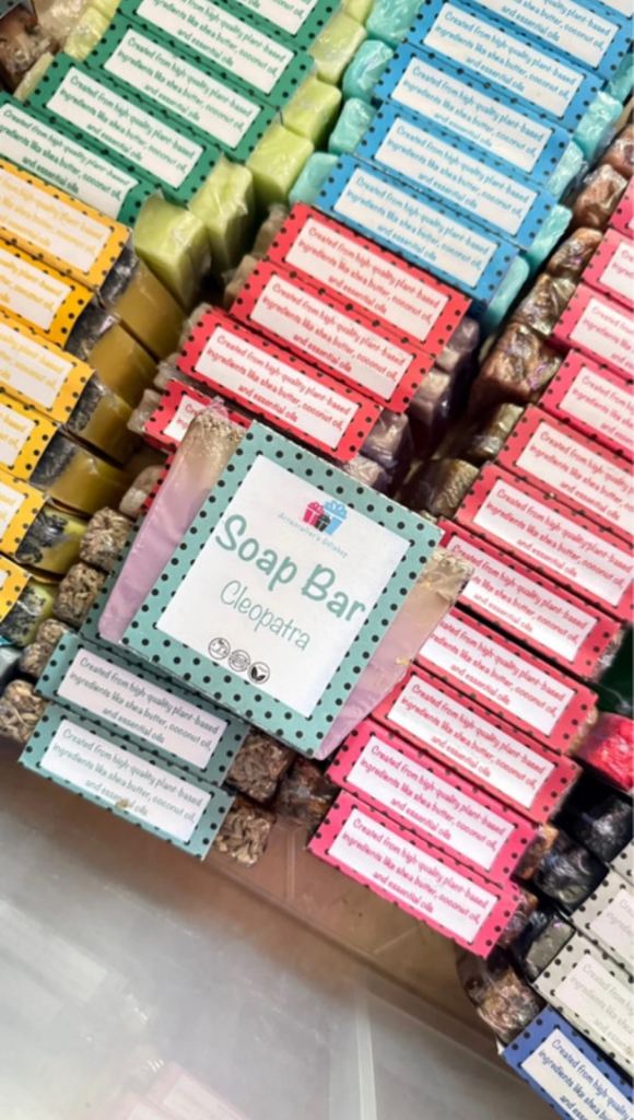 110 vegan soap bars - soap business start up