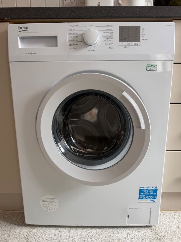 6lg beko washing machine 