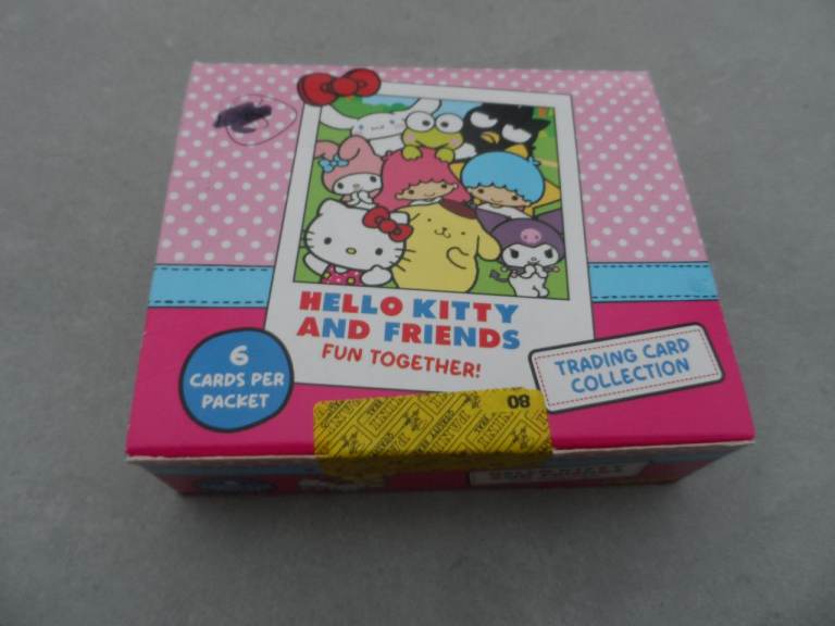 Hello Kitty and Friends Fun Together Panini 144 Trading Cards 24 Packets box
