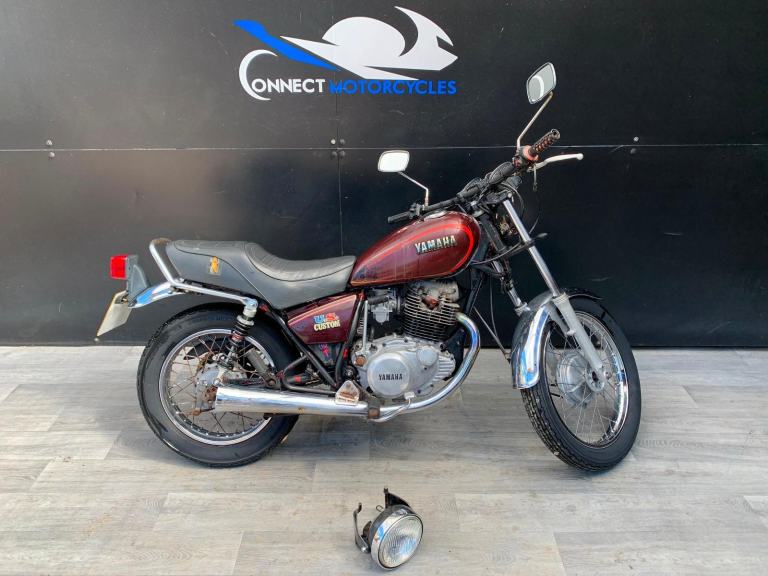 YAMAHA SR 250 US CUSTOM PROJECT BIKE 1981 HPI CLEAR