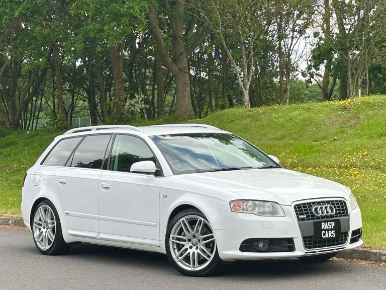  2008 Audi A4 Avant 2.0 TURBO TFSI S Line Quattro (B7) Automatic RARE WHITE