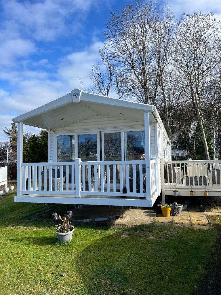 Static caravan-  The Swift Lighthouse -Seton Sands