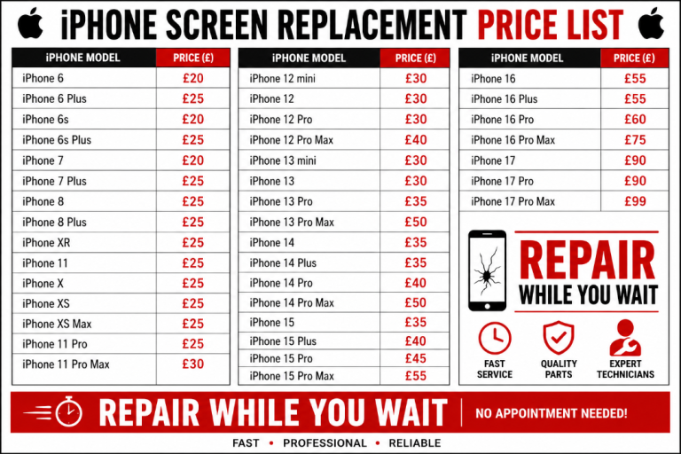 I phone lcd screen repair 