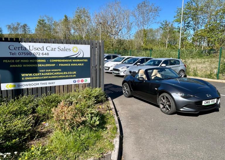2016 Mazda MX-5 2.0 Sport Nav 2dr CONVERTIBLE PETROL Manual