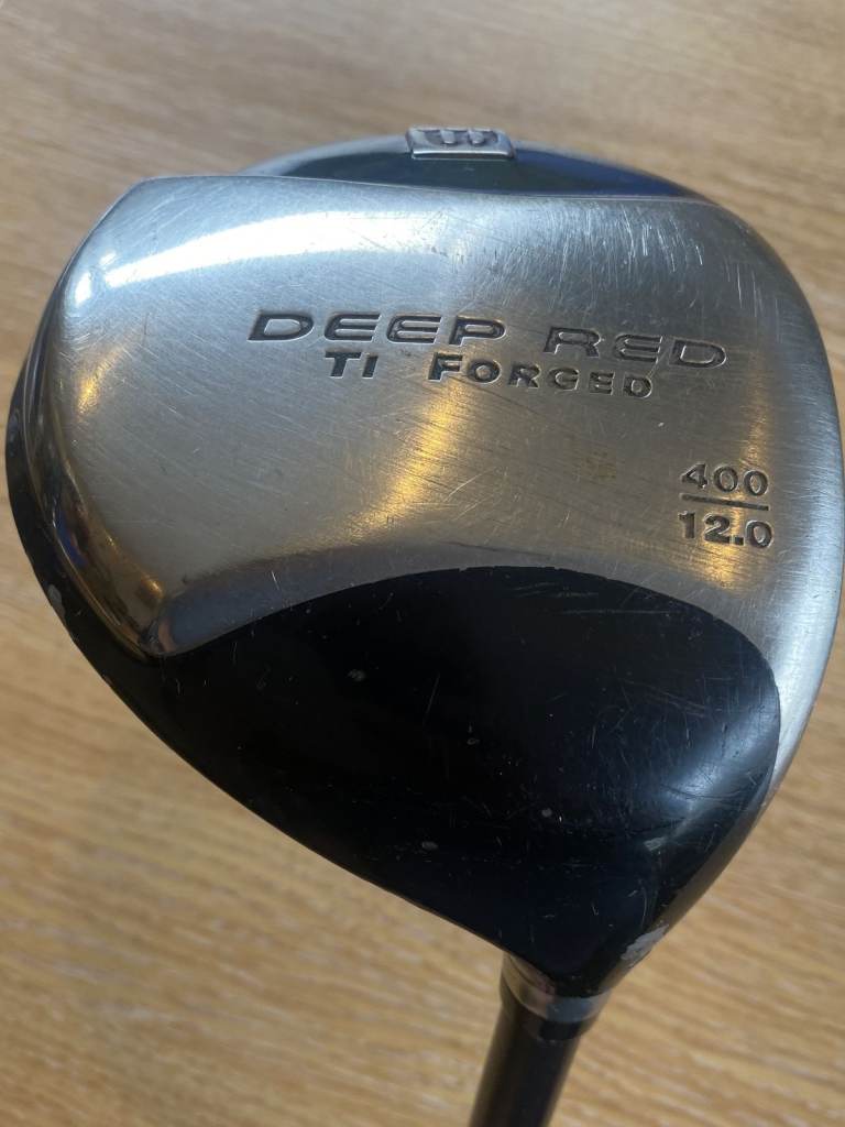 Wilson Deep Red Ladies Driver 12° – Women’s Flex – Good Condition