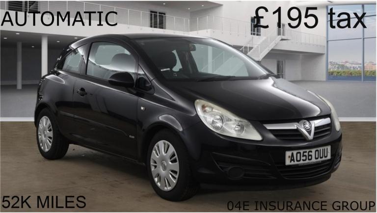 2006 Vauxhall Corsa 1.2i 16V Club 3dr Easytronic [AC] HATCHBACK Petrol Automatic