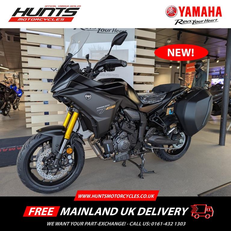 NEW Yamaha Tracer 7GT Y-AMT. Tech Black. £10,554 On the Road (No Added Fees!)