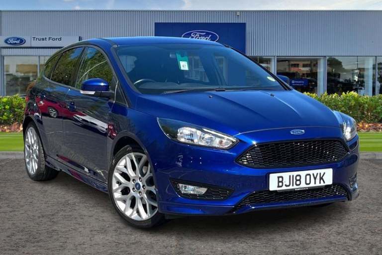 2018 Ford Focus 1.0 EcoBoost 140 ST-Line Navigation 5dr Manual Hatchback Petrol Manual