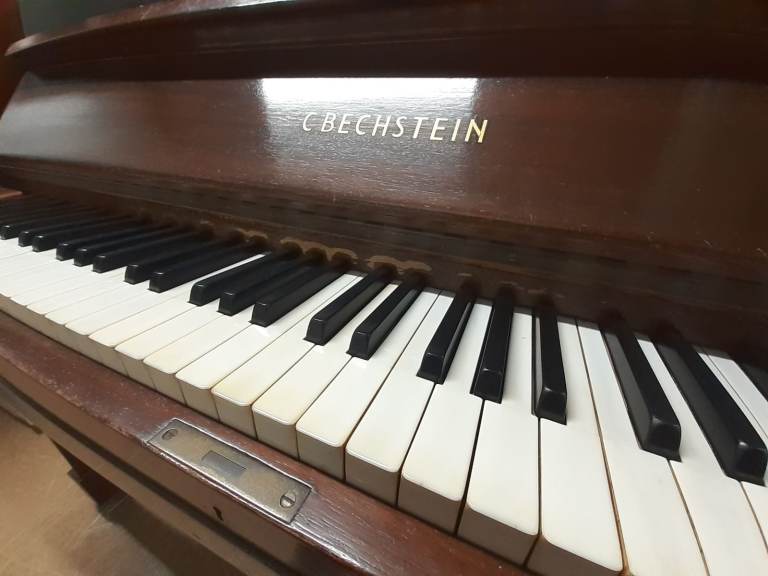 C Bechstein Model 9 upright piano Mahogany *stool + 1st fine tuning option*