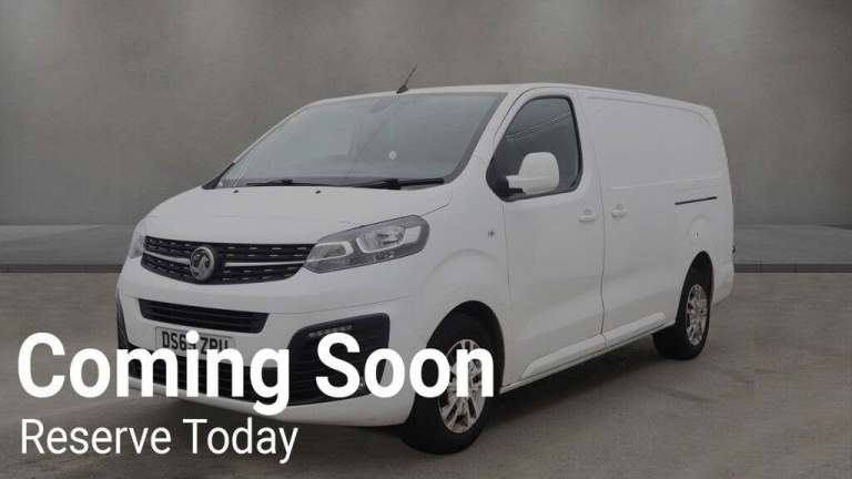 2019 Vauxhall Vivaro 3100 2.0d 120PS Sportive H1 Van PANEL VAN DIESEL Manual