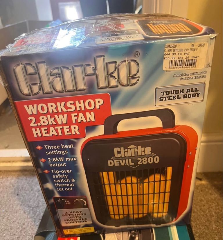 Clarke workshop heater