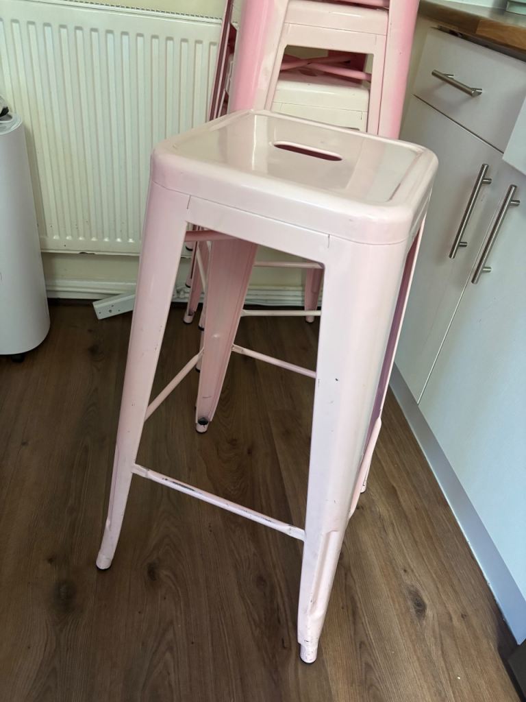 Pink Bar Stools 