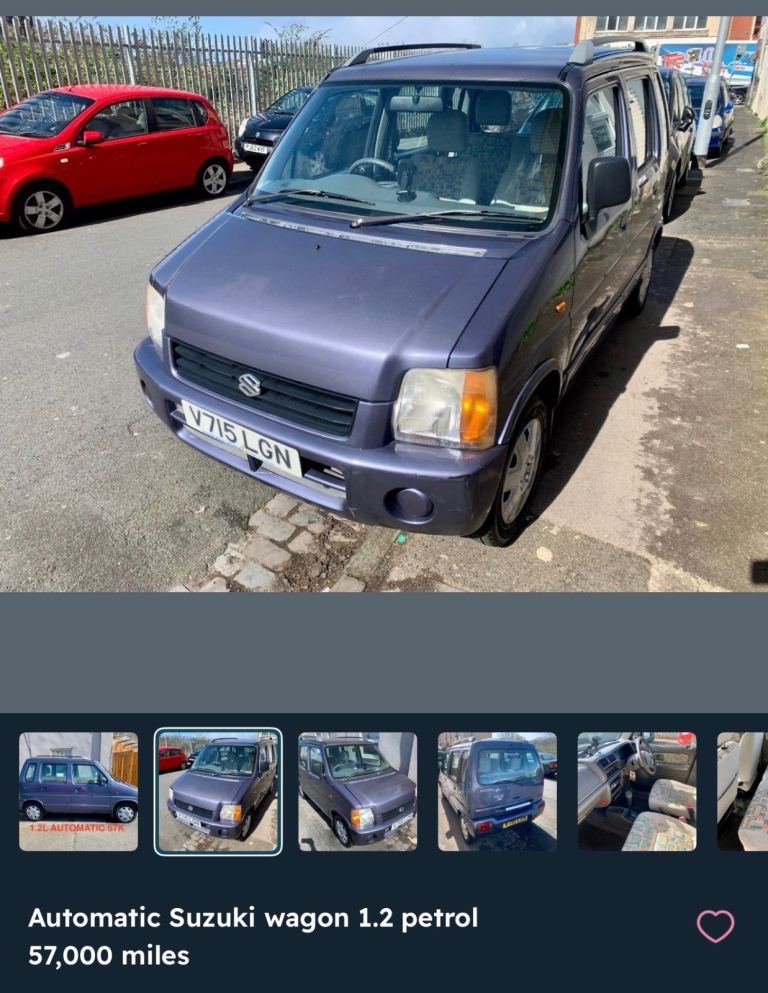 Suzuki, WAGON R, Estate, 2000, Other, 1171 (cc), 5 doors