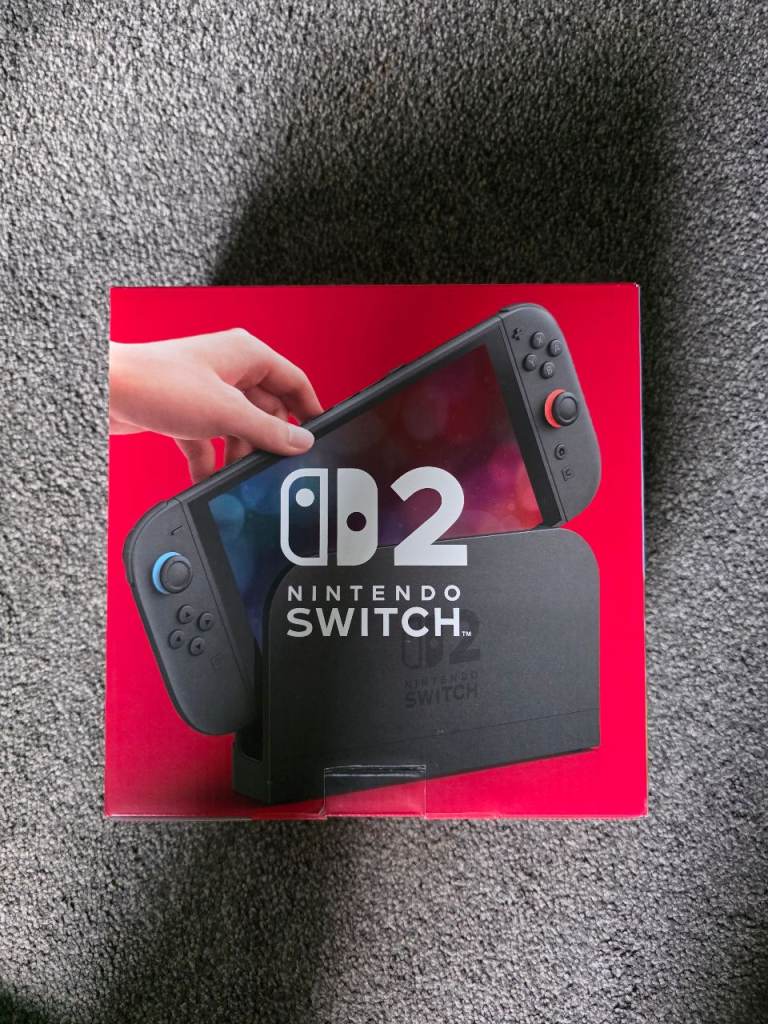 Nintendo switch 2 boxed