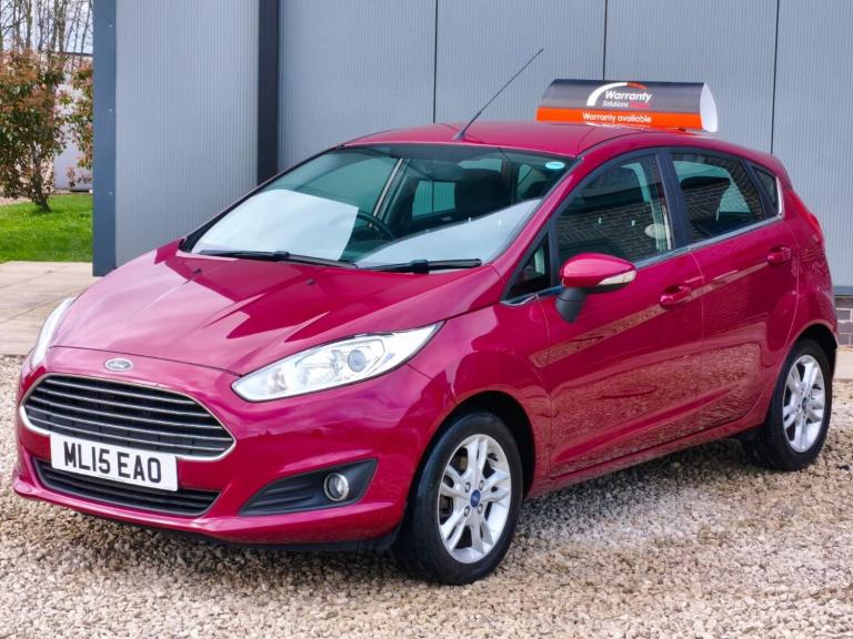 FORD FIESTA 1.0 T EcoBoost Zetec Red Manual Petrol 2015
