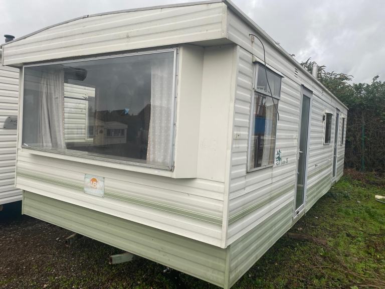 Cheap 2 Bed Static Caravan for Private Land, Farm Accommodation, Self Build
